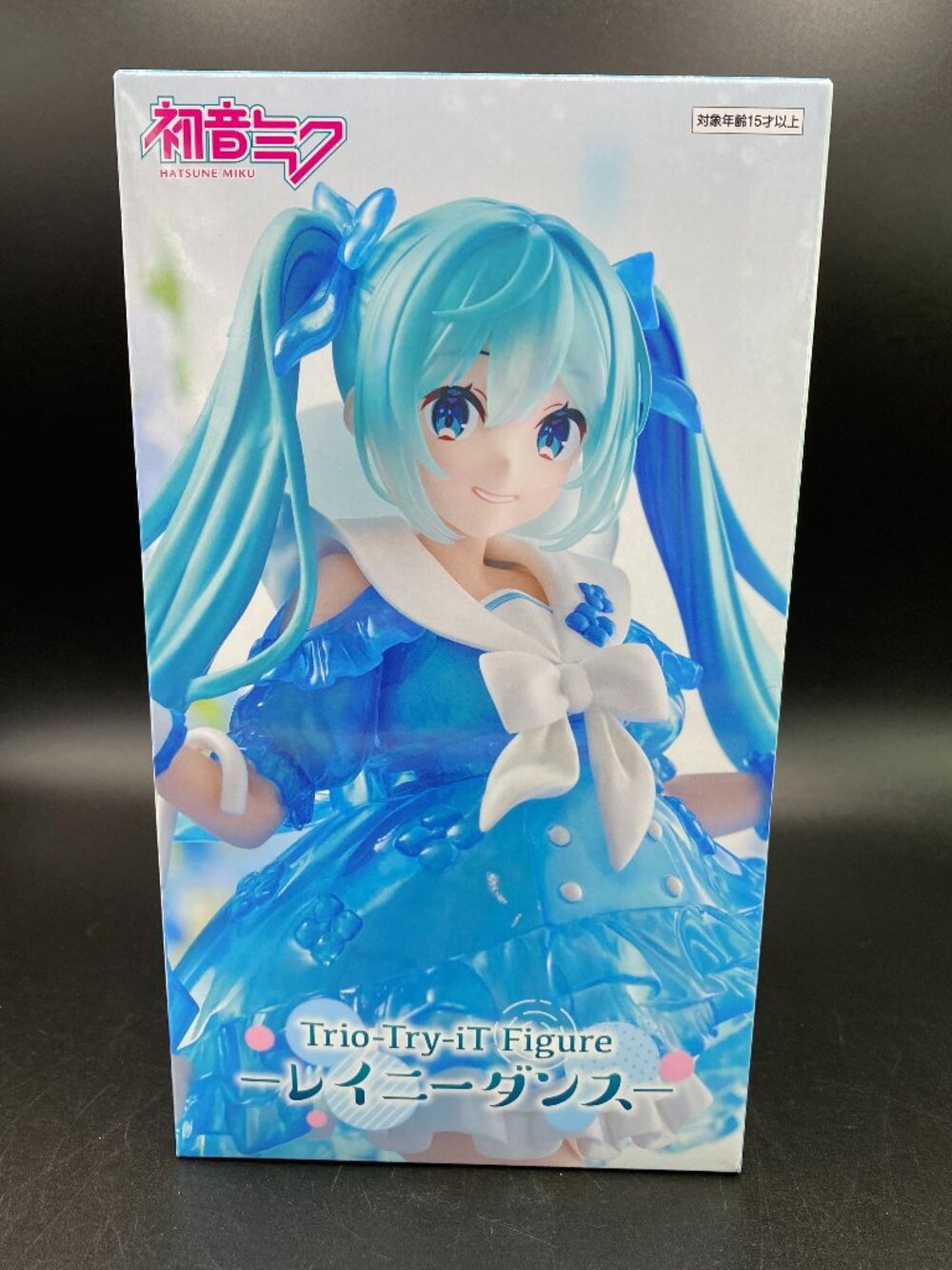 Hatsune Miku Figure Rainy Dance Ver. FuRyu Trio-Try-iT New Sealed